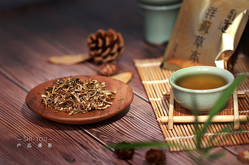 绿野珍味 洋蓟茶产品拍摄的艺术视界
